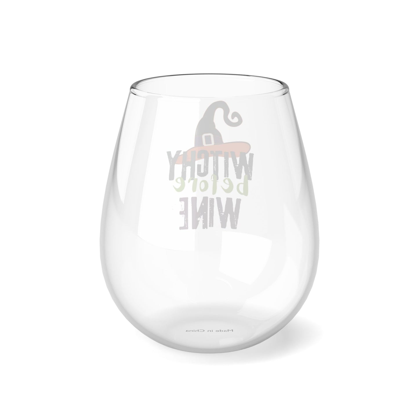 Witchy Before Wine Stemless Wine Glass