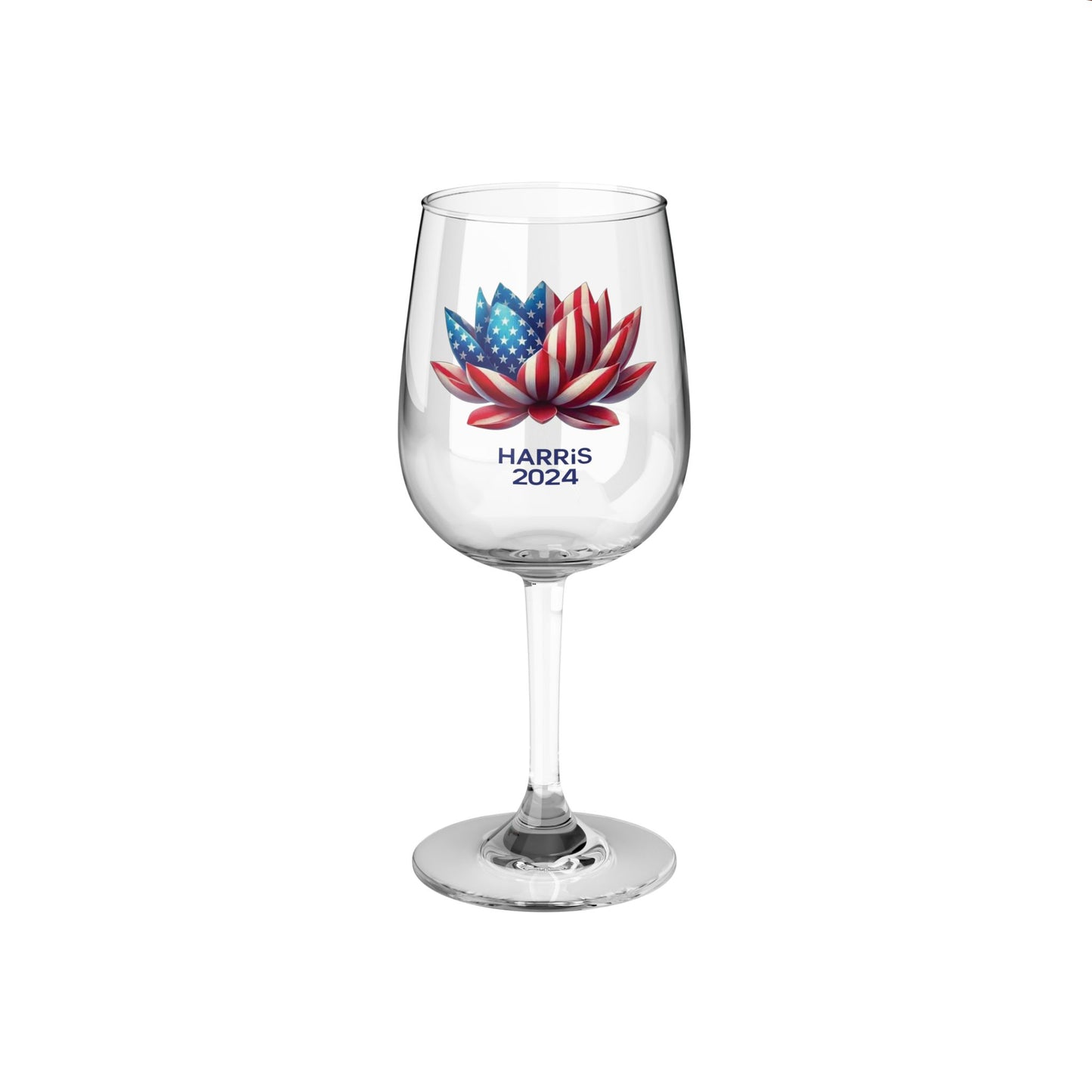 Lotus for POTUS Wine Glass, 12oz