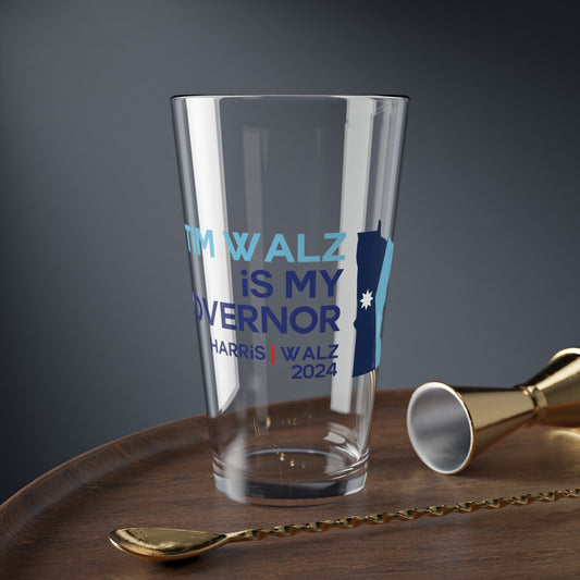 Tim Walz is My Governor Pint Glass, 16oz