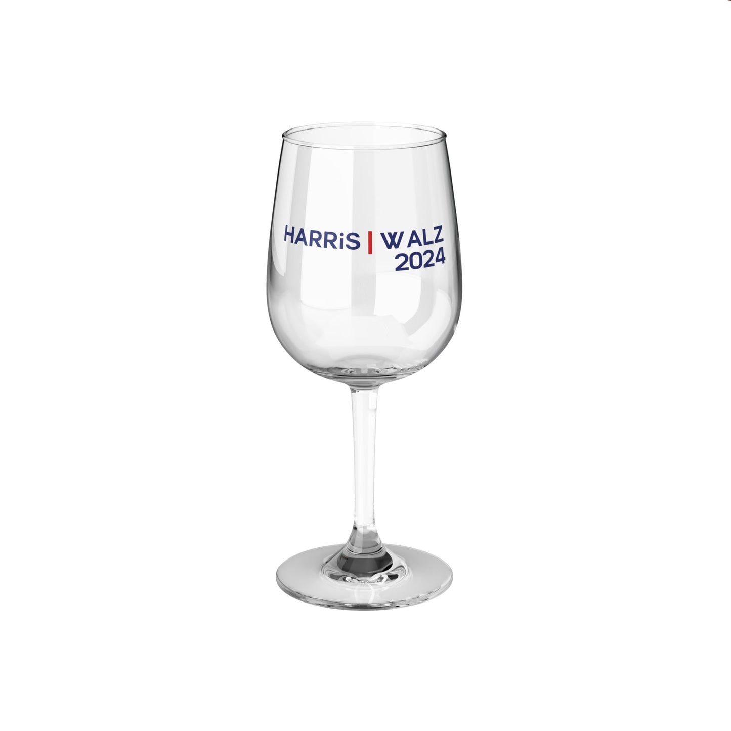 Harris/Walz 2024 Wine Glass, 12oz