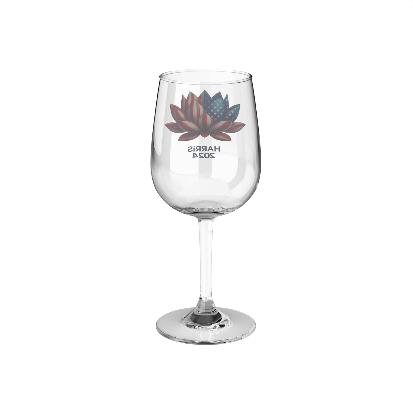 Lotus for POTUS Wine Glass, 12oz